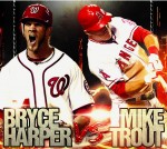 Bryce Harper Mike Trout
