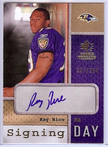 Ray Rice Cards and Memorabilia Buying Guide