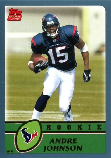 2005 Upper Deck Rookie Debut Andre Johnson Houston Texans #39